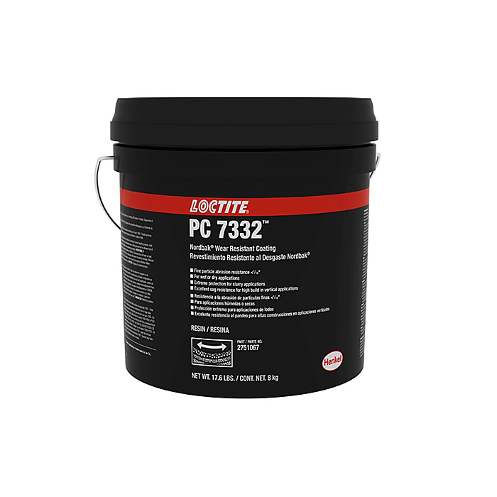 Паста износостойкая для защиты от абразивного воздействия мелких частиц, 10 кг PC 7332 Loctite