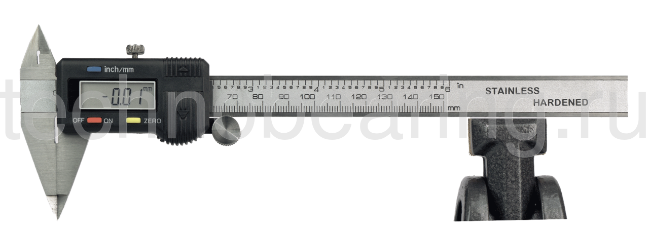 Штангенциркуль цифровой с острыми губками 0.01 мм, 0 - 150 мм Filetta