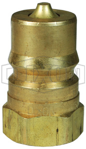 1in БРС серия HS, ниппель, резьба BSP (латунь) HS8BF8-B DIXON
