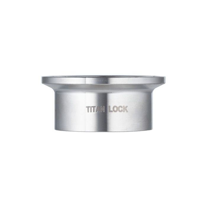 Штуцер CLAMP под приварку DN15 нерж. 316, DIN TL15CLW TITAN LOCK