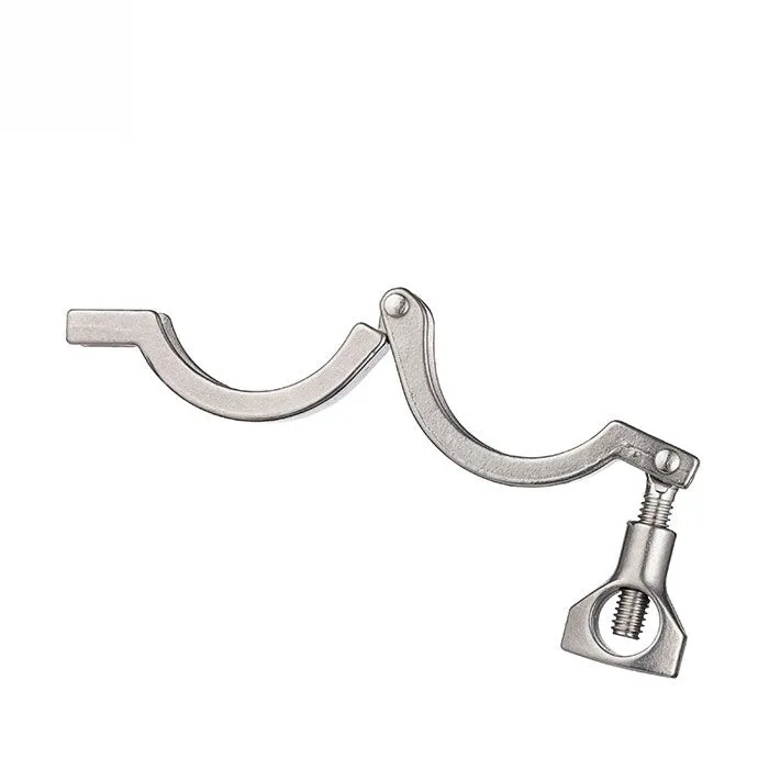 Хомут CLAMP одноосевой DN150 нерж. 304,фланец 183мм, DIN TL150CLC-2 TITAN LOCK