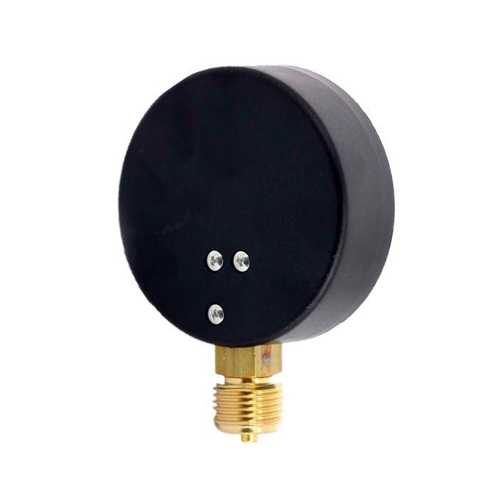 Манометр стандартный пластиковый, 16/0,2 Бар, корп.63мм, креп.снизу 3/8, TLPPG63D3/8 TITAN LOCK