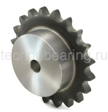 Звездочка под расточку со ступицей с калеными зубьями для цепи: 08B-1, Z=24, 1/2" x 5/16" PS09T24 (PHS 08B-1BH24) Sati