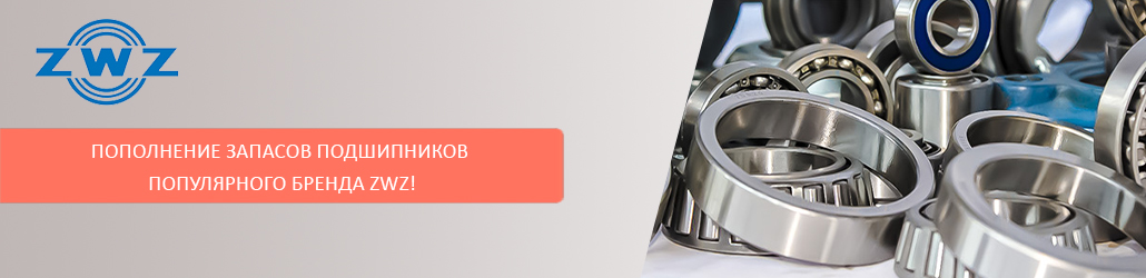Пополнение запасов подшипников популярного бренда ZWZ!