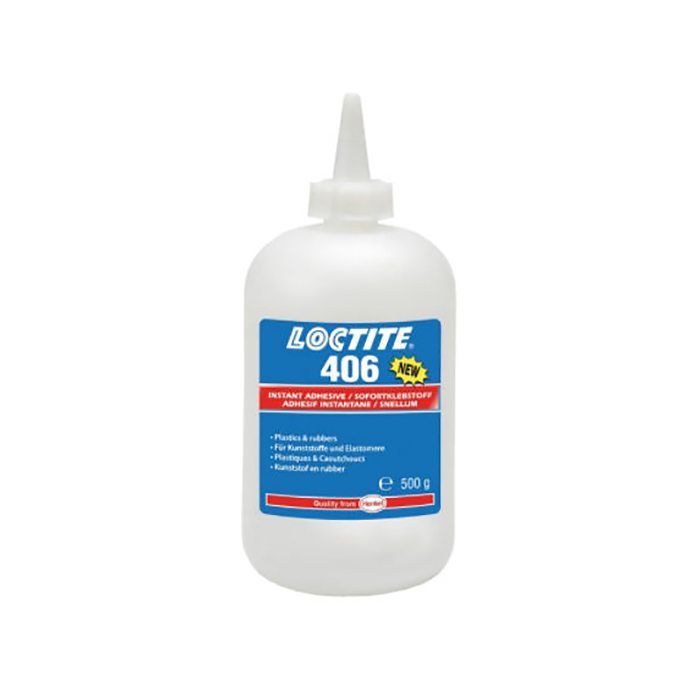 Клей цианоакрилатный для эластомеров и резины, 500 г 406 Loctite