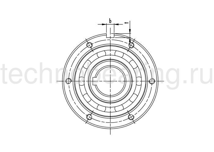 Обгонная муфта GLP30F7D7 (GFRN30F5F6) CTS