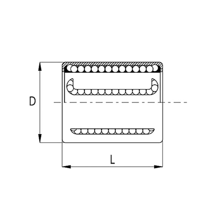 Линейный подшипник KH5070-PP ISKRA