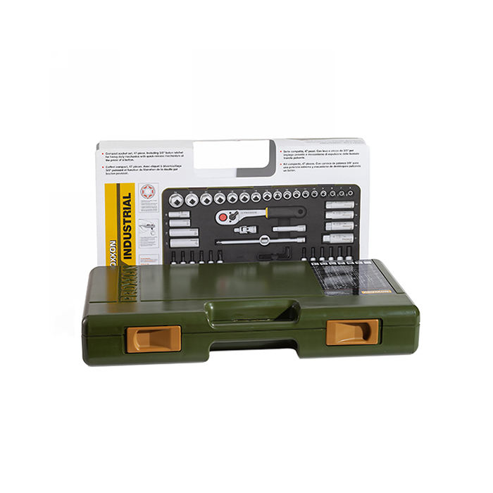 Компактный набор 3/8", 44  поз. 23282 Proxxon