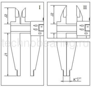 Штангенциркуль цифровой двусторонний цеховой для внутренних измерений Absolute 0.01 мм, 0 - 300 мм 906.687 Filetta