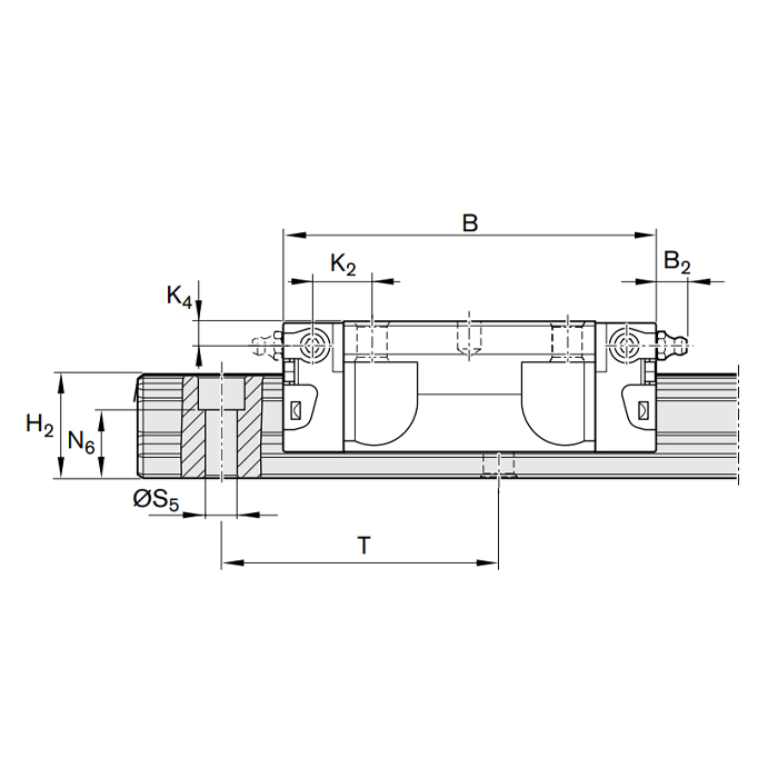 Каретка R1653-213-20 Bosch Rexroth