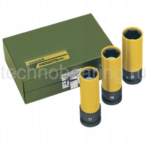 Комплект ударных головок 1/2", 3 поз. 23938 Proxxon