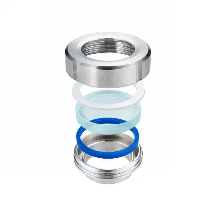 Диоптр гаечный под сварку, нержавеющий, DN25, TL025DWWD TITAN LOCK