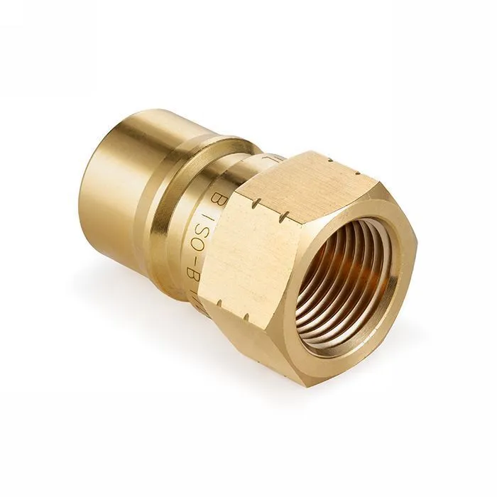3/8in, БРС серия B, ISO 7241-B, ниппель, латунь TL3BM-B TITAN LOCK