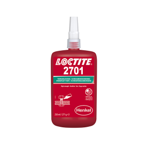 Фиксатор резьбовой высокой прочности для неактивных металлов, 250 мл, 2701 Loctite