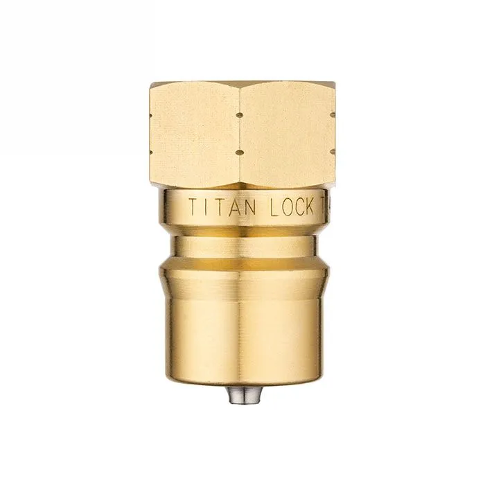 3/8in, БРС серия B, ISO 7241-B, ниппель, латунь TL3BM-B TITAN LOCK