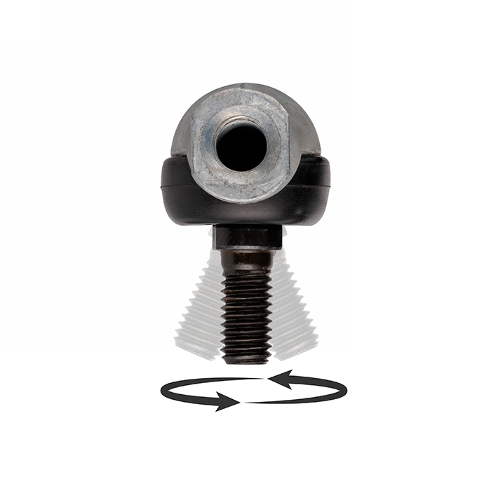 Шарнирный наконечник SQ12X1,75CRS ISKRA