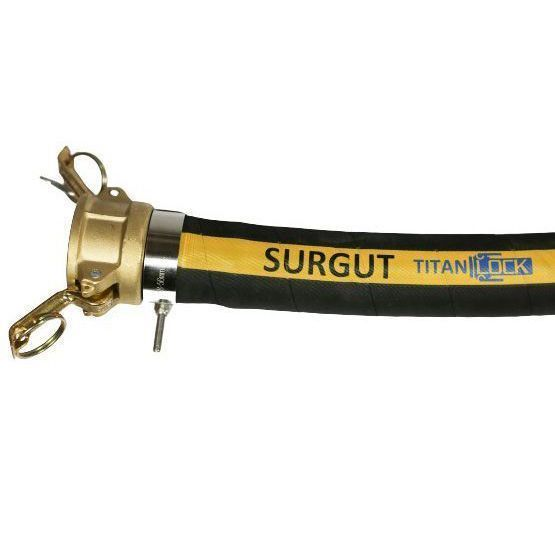 МБС рукав "SURGUT", внутр. диам. 100мм, -25C, 10bar, NBR, н/в, 4in, TL100SR TITAN LOCK