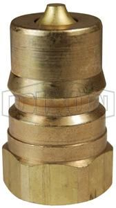 1/2in БРС серия H ISO-B, ниппель, резьба BSP (латунь) H4BF4-B DIXON