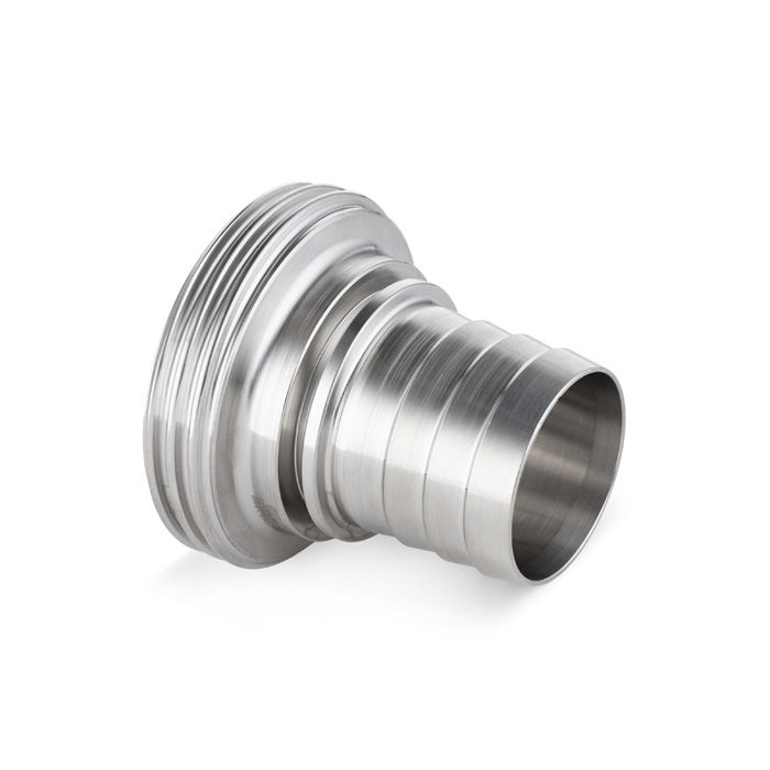 Резьбовой штуцер под рукав DIN 11851 DN100 нерж. 316 TL100THRSS TITAN LOCK