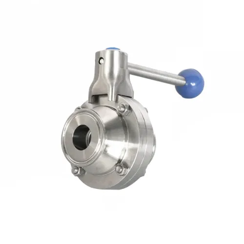 Кран шаровый нержавеющий (AISI304) DN40, типа clamp-clamp TLHBV040CLS TITAN LOCK