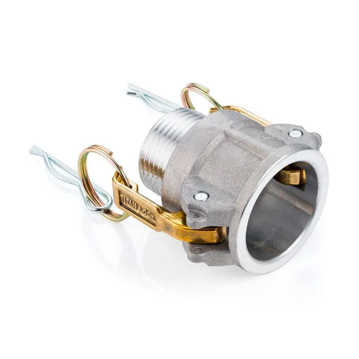 Камлок алюминиевый тип B розетка, наруж. резьба NPT 1/2", TL50BALN TITAN LOCK