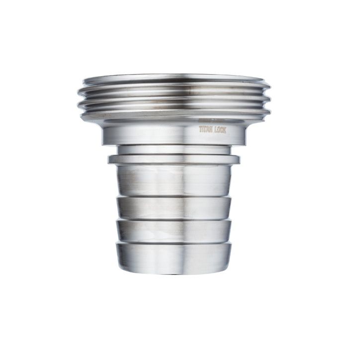 Резьбовой штуцер под рукав DIN 11851 DN20 нерж. 304 TL20THRS TITAN LOCK