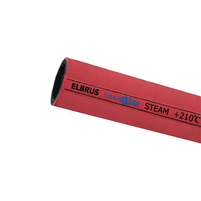 1,5in, Рукав для пара  «ELBRUS», внутр. диам. 38мм, 18bar, + 210 град, TL038EL TITAN LOCK