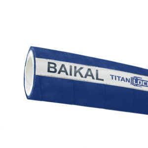 Пищевой рукав «BAIKAL», внутр. диам. 25мм, 10bar, UHMWPE, н/в, 1in, TL025BK TITAN LOCK