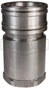 1/8in БРС серия H ISO-B, розетка, резьба NPT (нерж. 316) 1HF1-SS DIXON