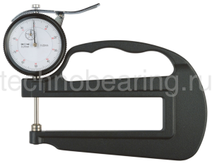 Толщиномер стрелочный 0-20мм/0.01мм/100мм SCHUT