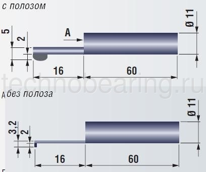 Измерительная головка SB60/10 с полозом и без полоза TESA