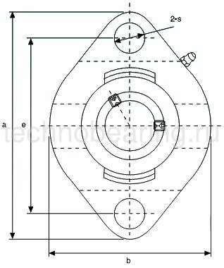 Подшипниковый узел SBFD203 ISB