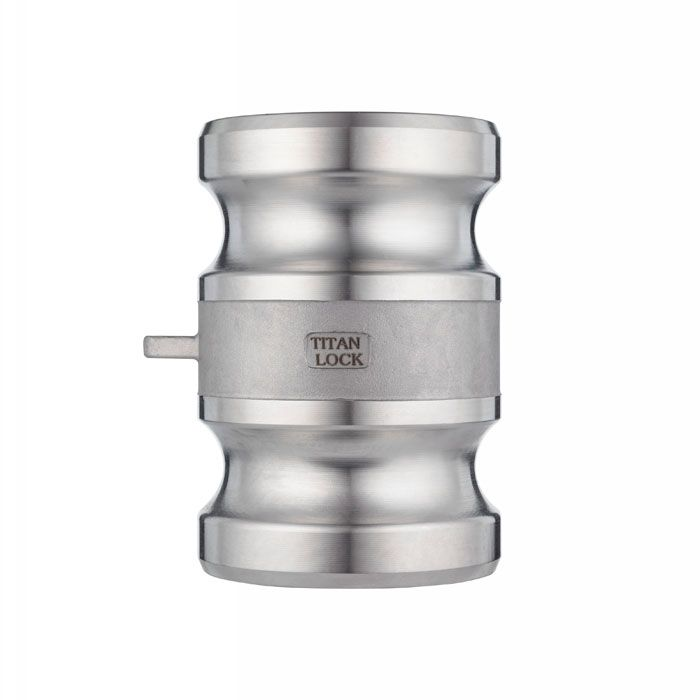 Камлок нержавеющий тип AA (переходник ниппель 1 1/4" х ниппель 1 1/4"), AISI316, TL125AASS TITAN LOCK