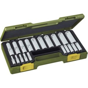 Набор удлиненных головок 1/4" + 1/2", 20  поз. 23292 Proxxon