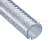 0,5", оплетенный бесцветный полихлорвиниловый шланг HO22012 DIXON