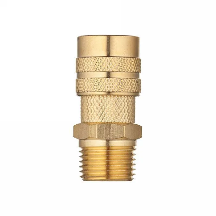 1/2in, БРС серия D, ISO 6150 B, розетка, нар.резьба, латунь TL4DFS-B TITAN LOCK