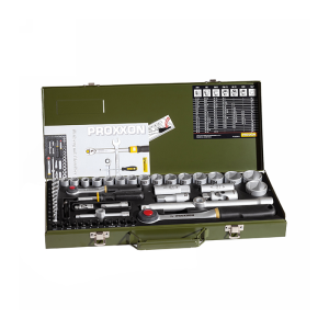 Полный набор торцевых ключей 1/2" + 1/4", 56  поз. 23040 Proxxon