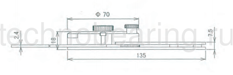 Универсальный цифровой угломер MITUTOYO DIGIMATIC 187-502