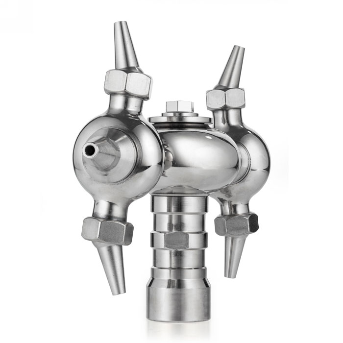 Моющая головка струйная ротационная (S-образная), DN25, резьба 1-1/2, нерж.304, TL25WHRS-G1.1/2 TITAN LOCK