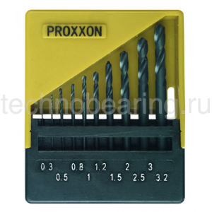 Набор спиральных сверл из быстрорежущей стали, 10  поз. 28874 Proxxon