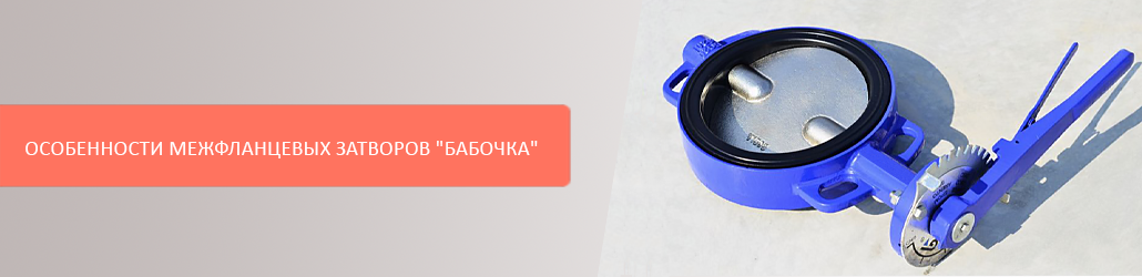 Затвор дисковый межфланцевый (бабочка): чем отличается от других дисковых затворов?