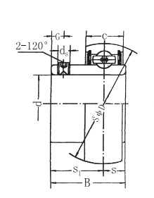 Подшипник SB1-2 ISB
