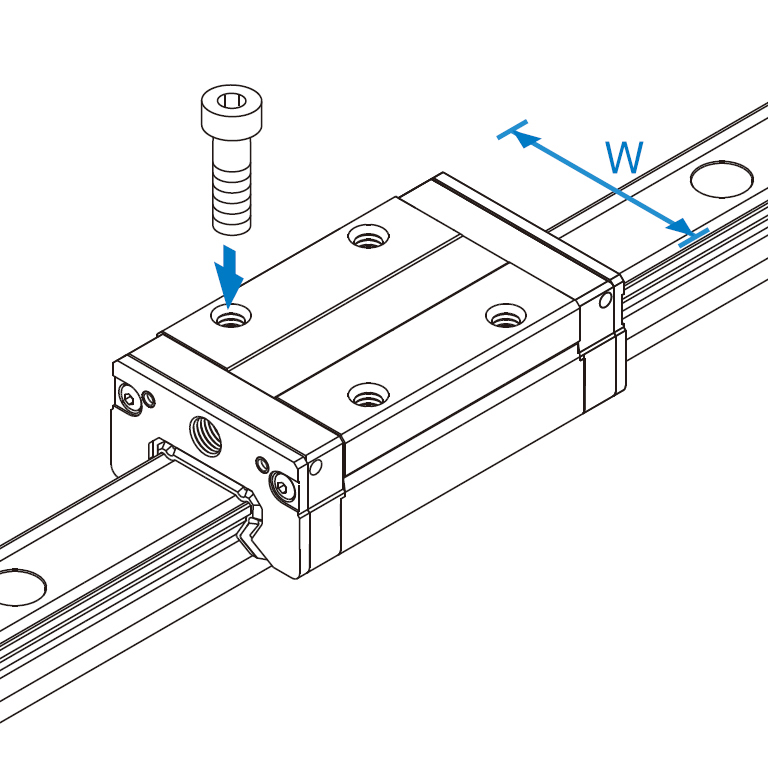 Каретка SSR20XWSSC1 THK