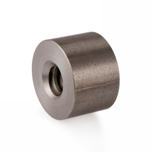 Гайка трапецеидальная (сталь) d=16 мм, шаг резьбы 4 мм (прав. резьба), KSM 16-4-D ISKRA