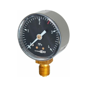 Манометр ацетиленовый, 4 МПа, TLG40-ACL TITAN LOCK