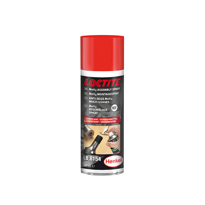 Паста молибденовая для сборочных работ, спрей, 400 мл, LB 8154 Loctite
