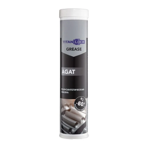 Низкотемпературная многоцелевая смазка AGAT (LGLT 2) -60 С, черная, туба 400 мл, TLGREASE-AT04 TITAN