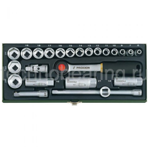 Компактный набор с трещоткой  3/8", 24  поз. 23110 Proxxon