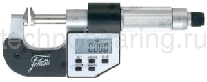 Микрометр цифровой для измерения в труднодоступных местах 0 - 25/0,001 мм Filetta