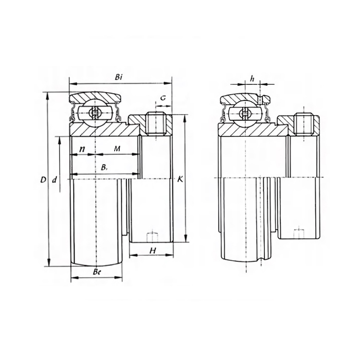 Подшипник SA202 FKD